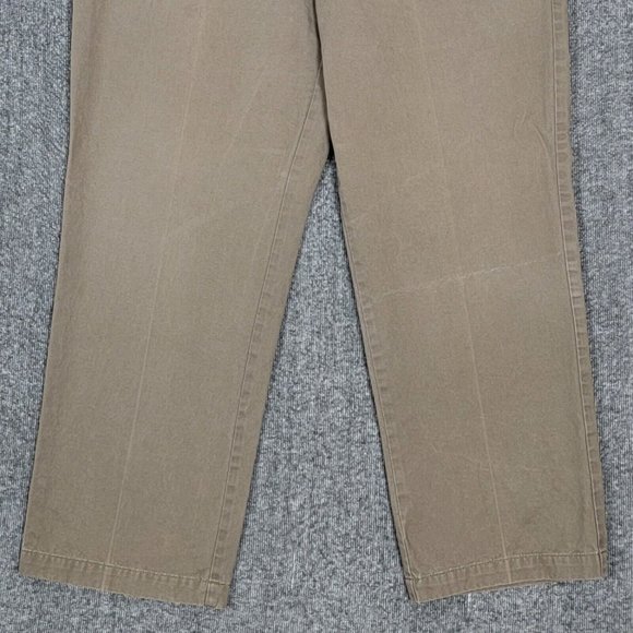 Dockers Pants Mens 39x28* Brown D4 Relaxed Fit Straight Leg - Picture 3 of 13